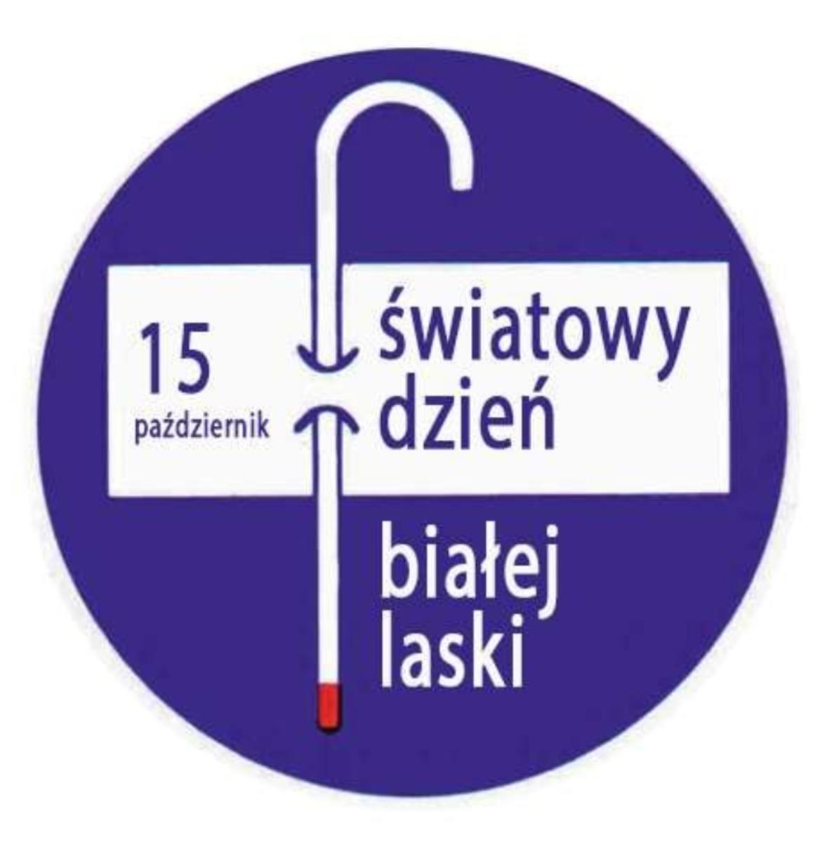 logo dnia białej laski